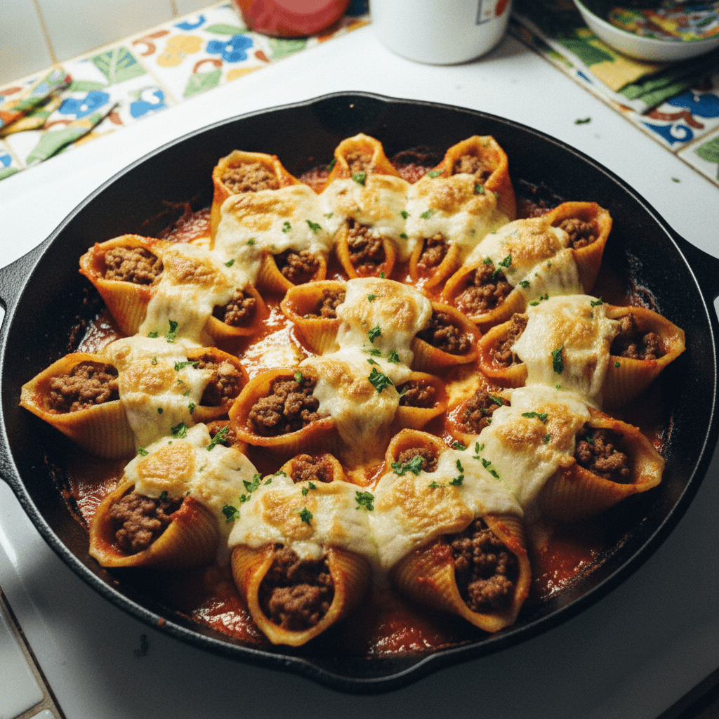 Stuffed Meat Shells