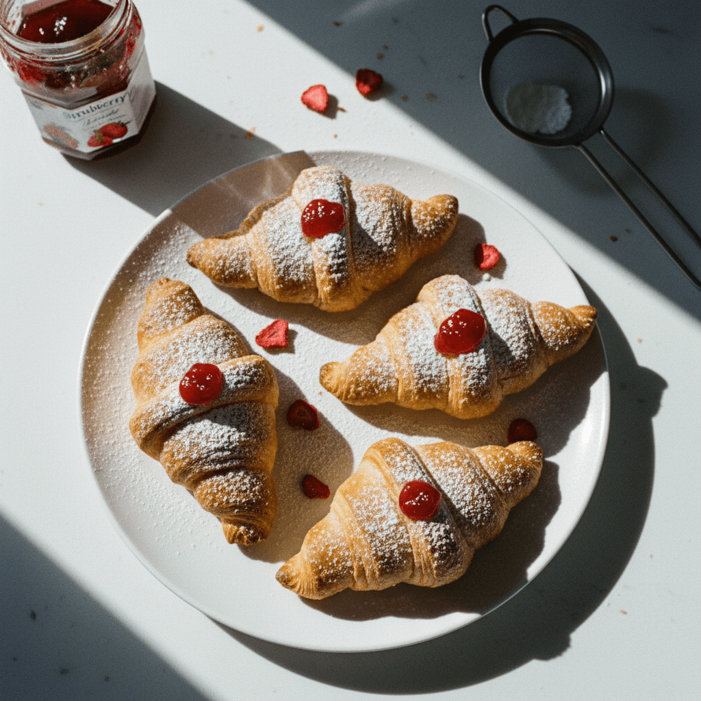 Hot Jam Croissant