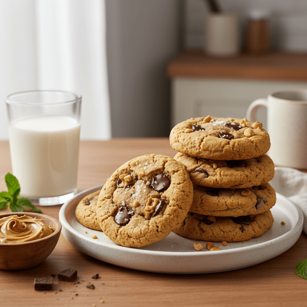 Peanut Butter Chocolate Chip Cookies
