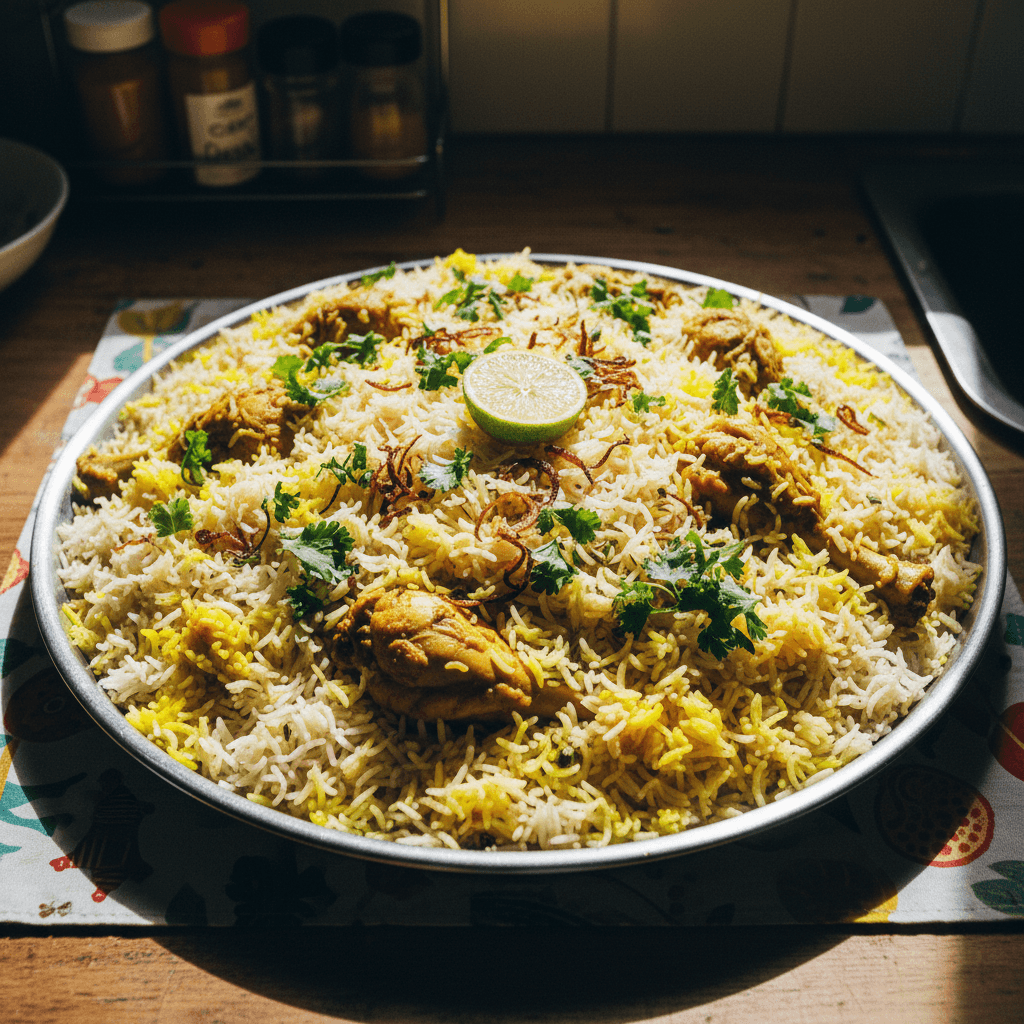 Muradabadi Chicken Biryani