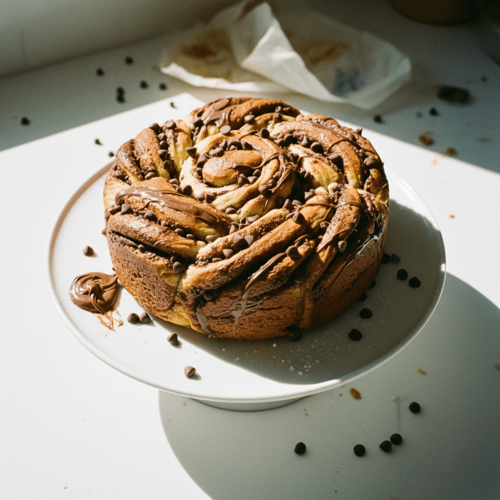 Nutella Chocolate Chip Brioche