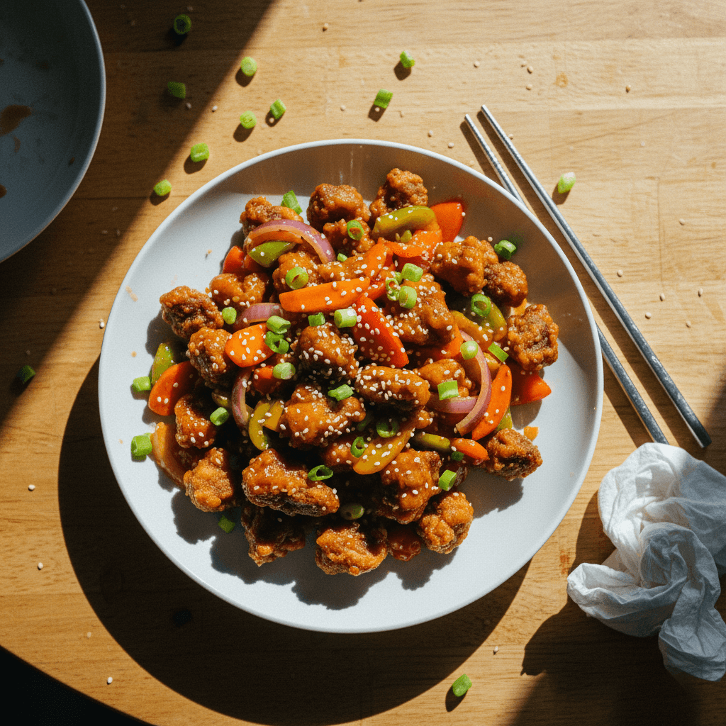 Crispy Sweet and Sour Beef