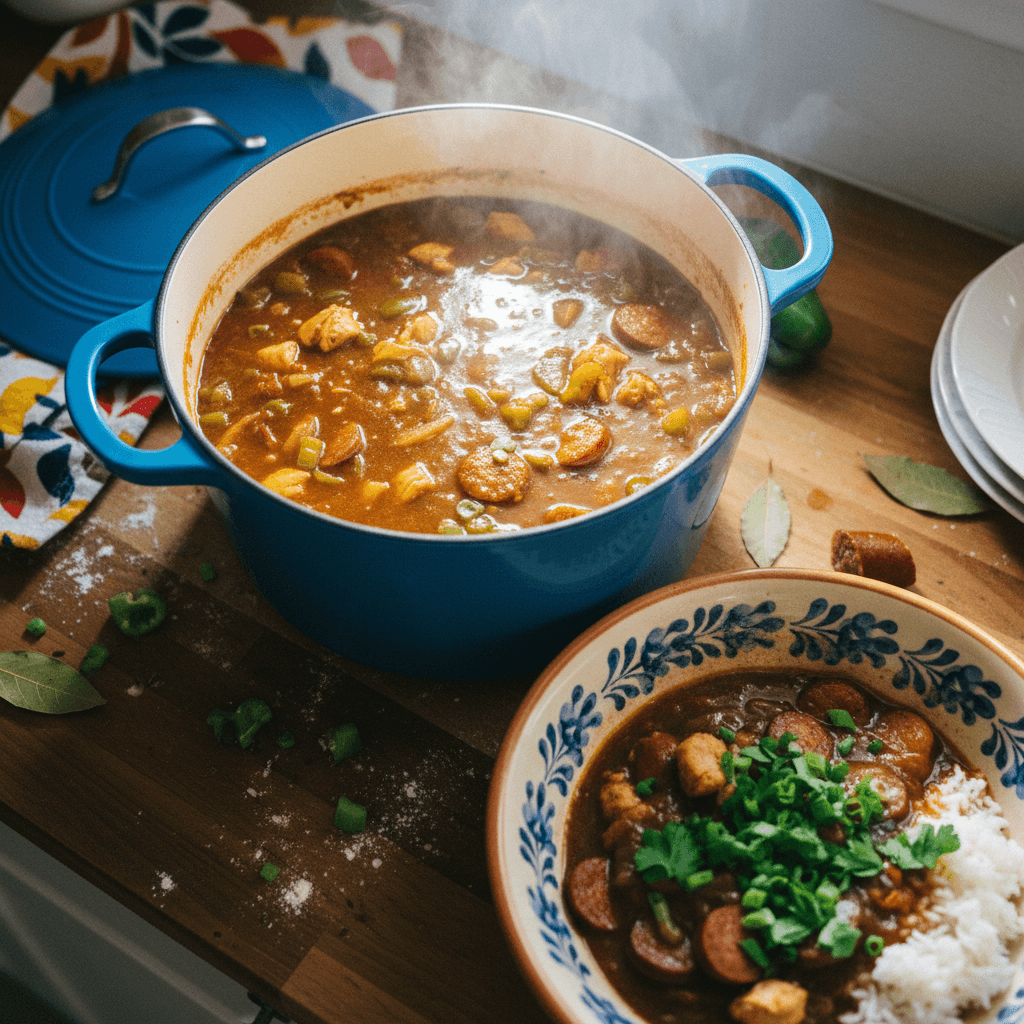 Princess and the Frog Inspired Gumbo