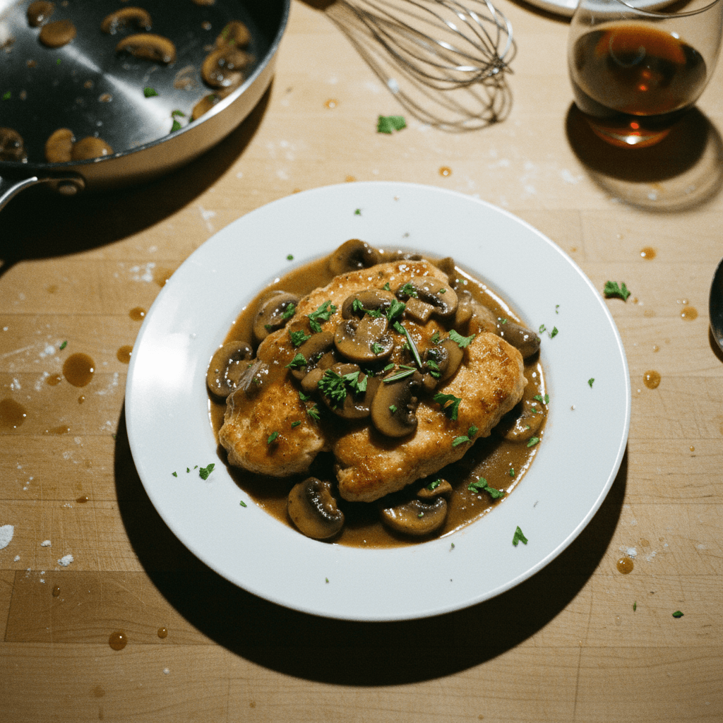 Classic Chicken Marsala