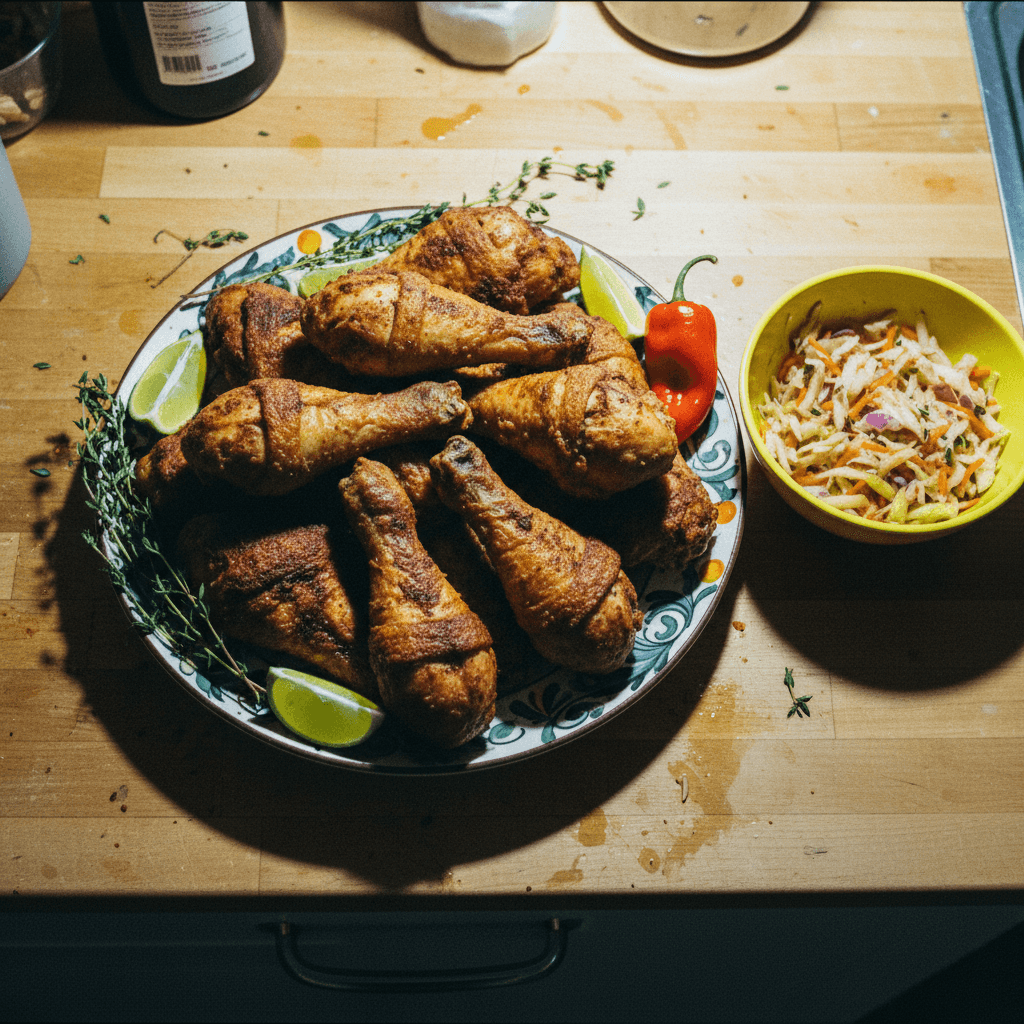 My Haitian Fried Chicken (Poul Fri)