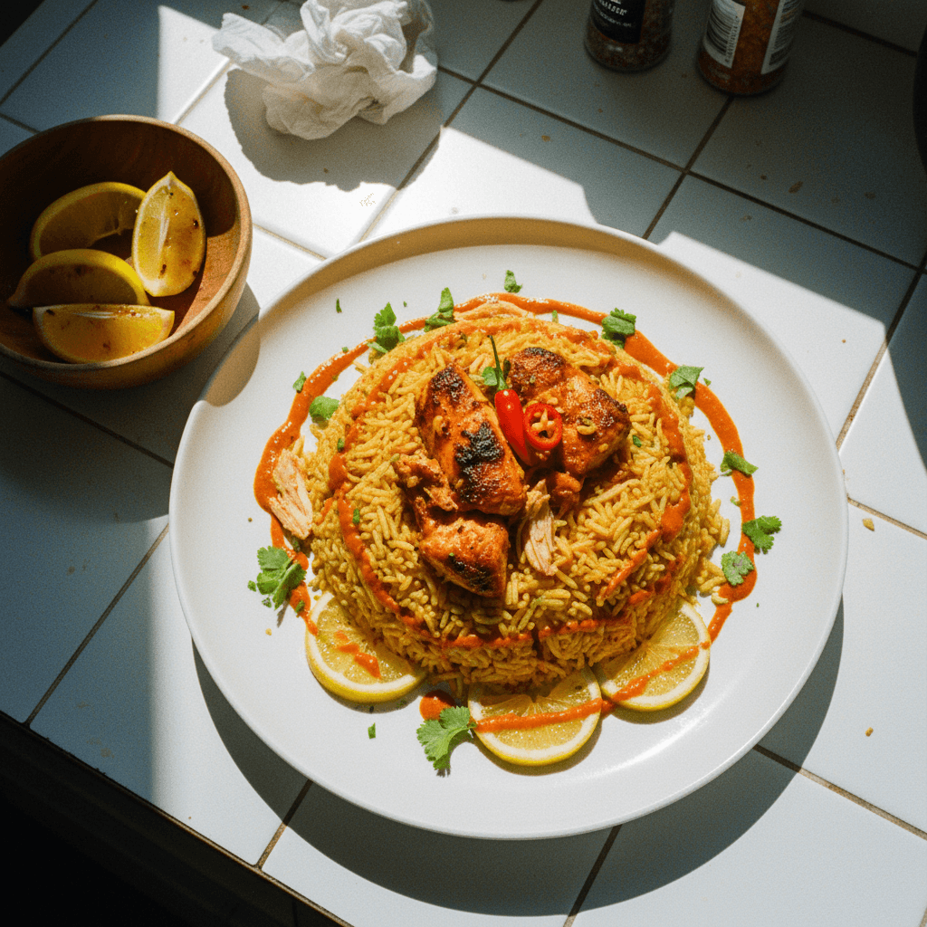 Peri Peri Chicken Rice