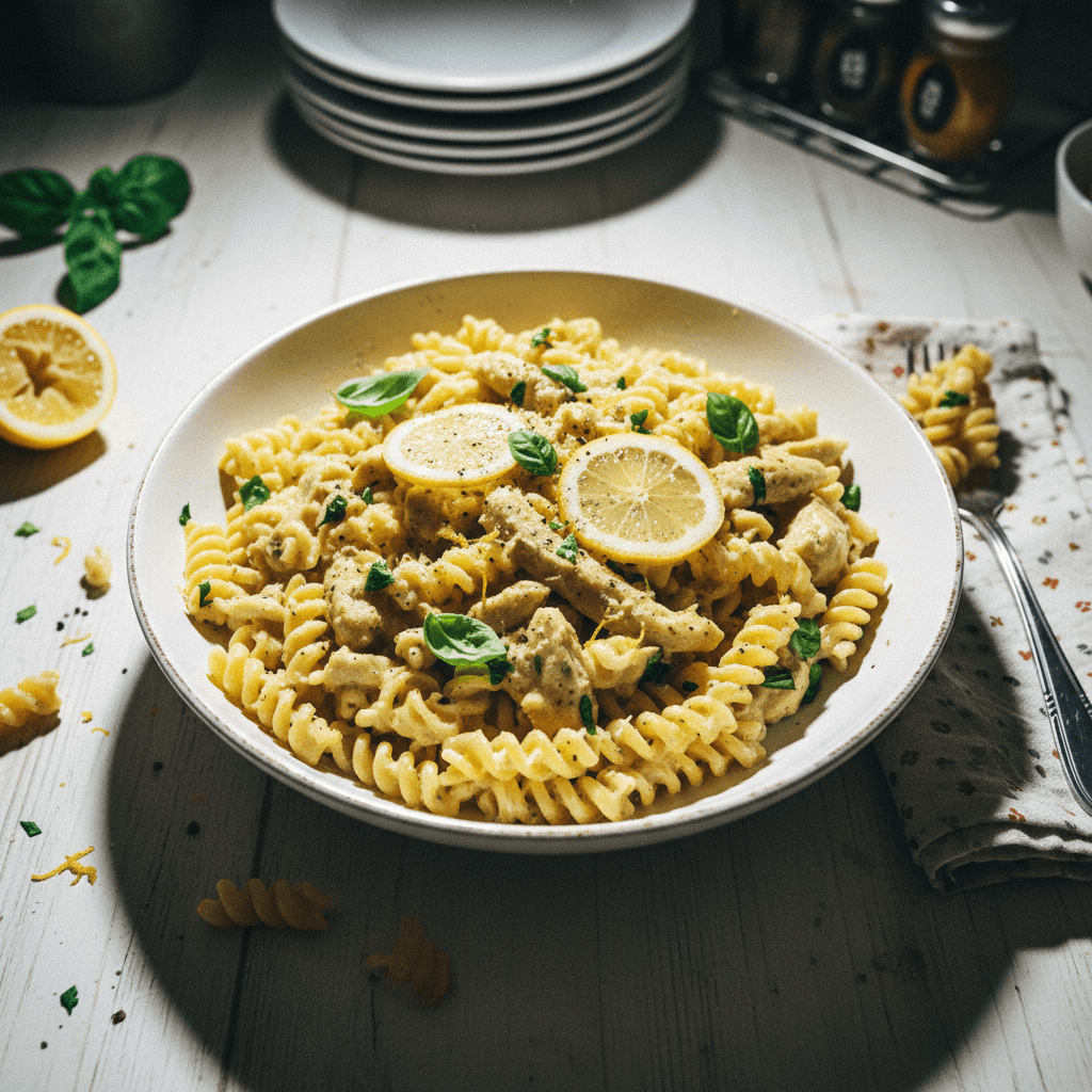 Creamy Lemon Chicken Pasta