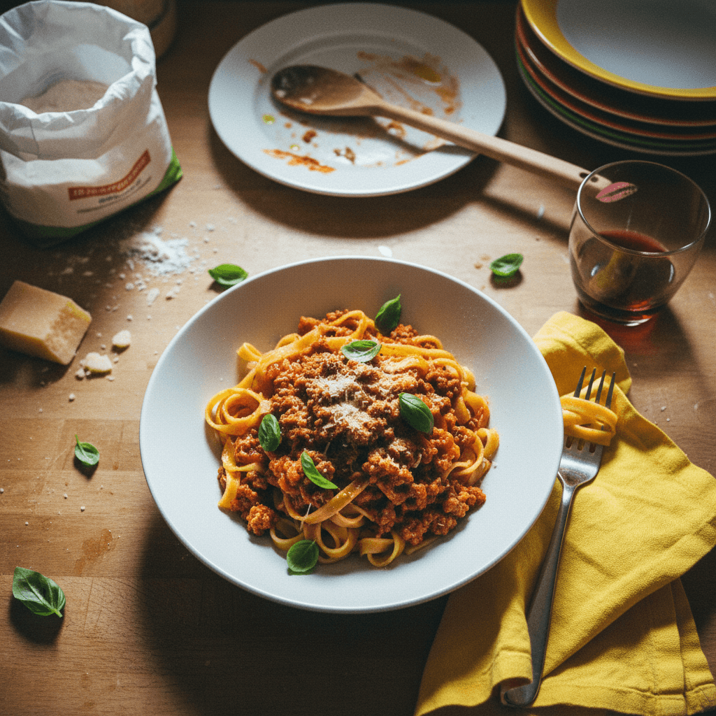 Creamy Tomato Pasta with Italian Sausage