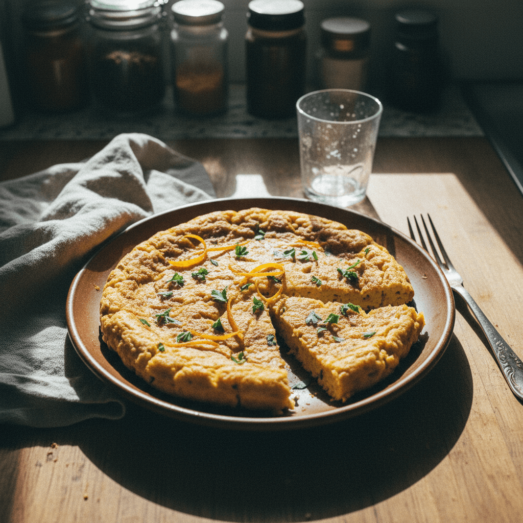 Tortilla de Posguerra sin Patatas ni Huevo