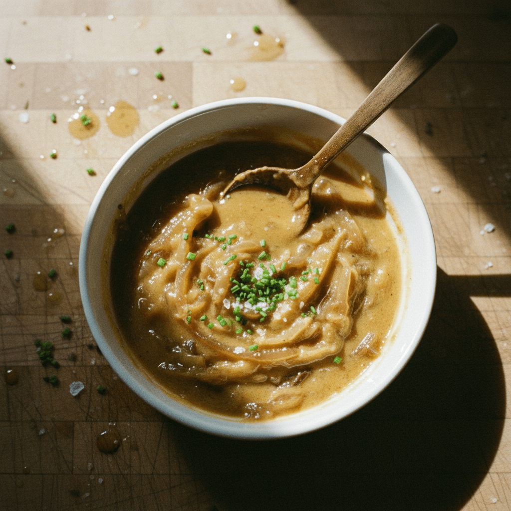 Caramelized Onion Butter Sauce