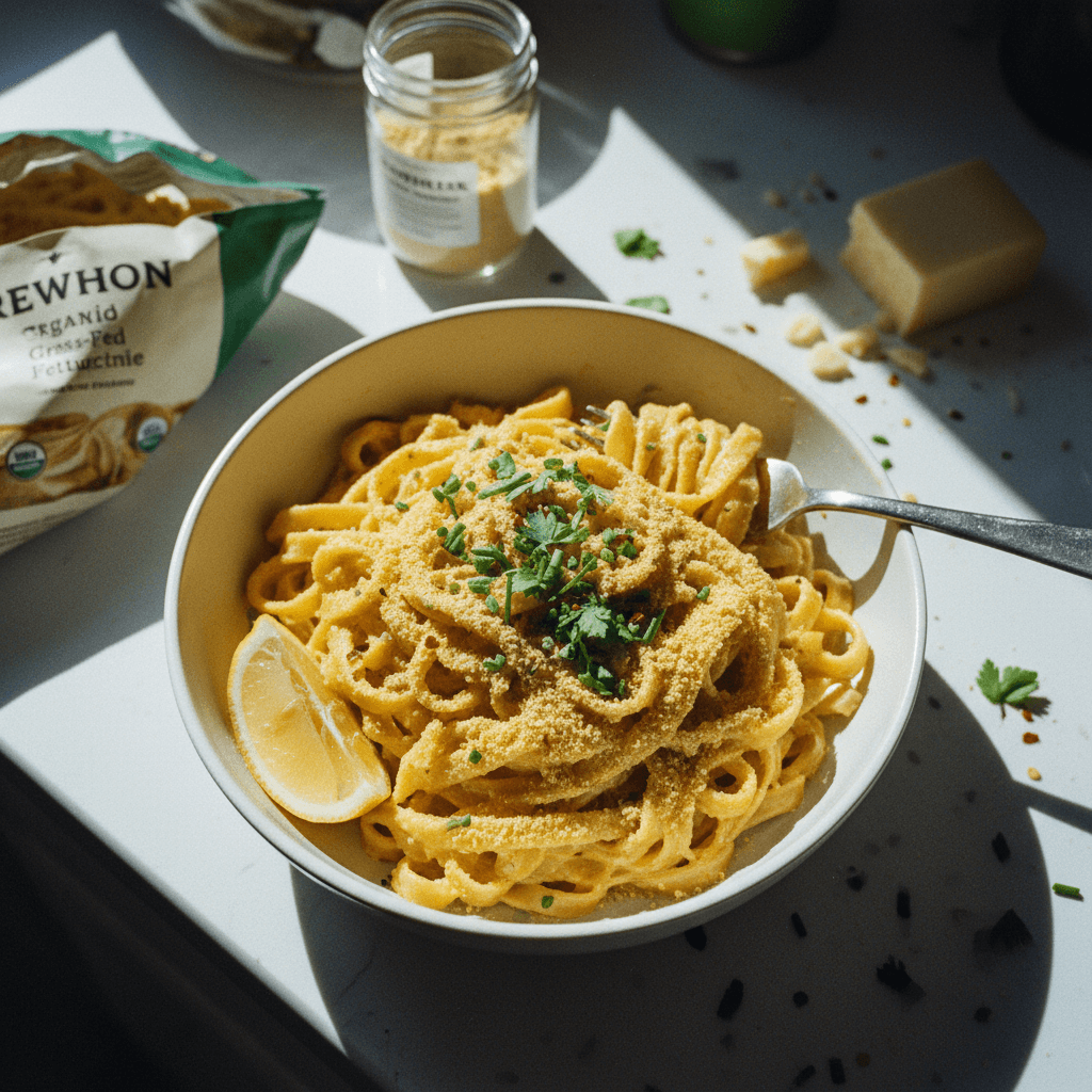 Erewhon Organic Grass-Fed Fettuccine Alfredo with Nutritional Yeast