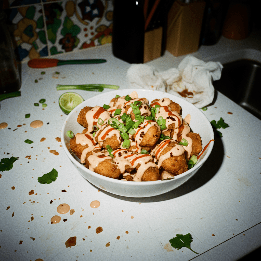 Vegan Bang Bang Shrimp (Mushroom)