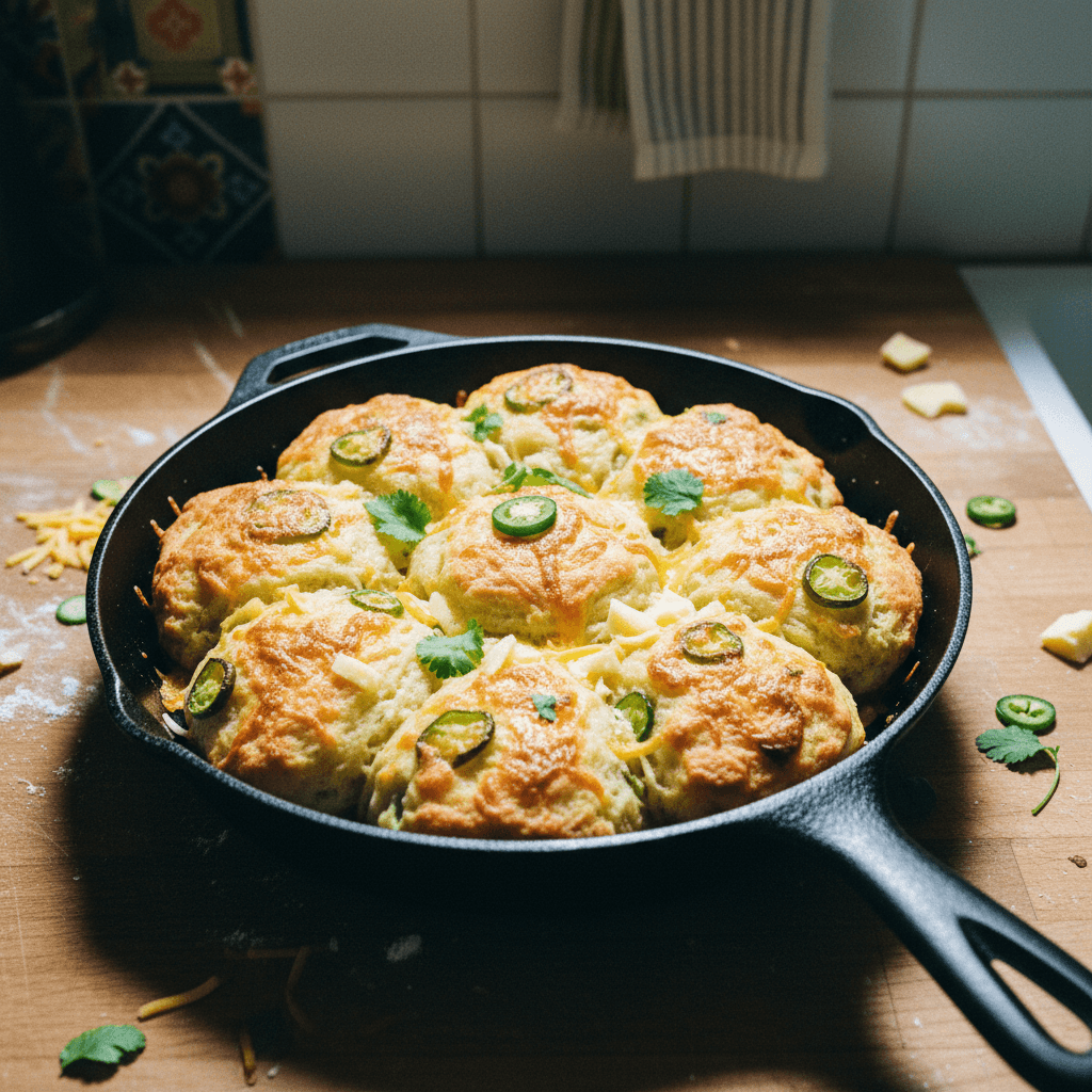 Cheddar Jalapeño Biscuits