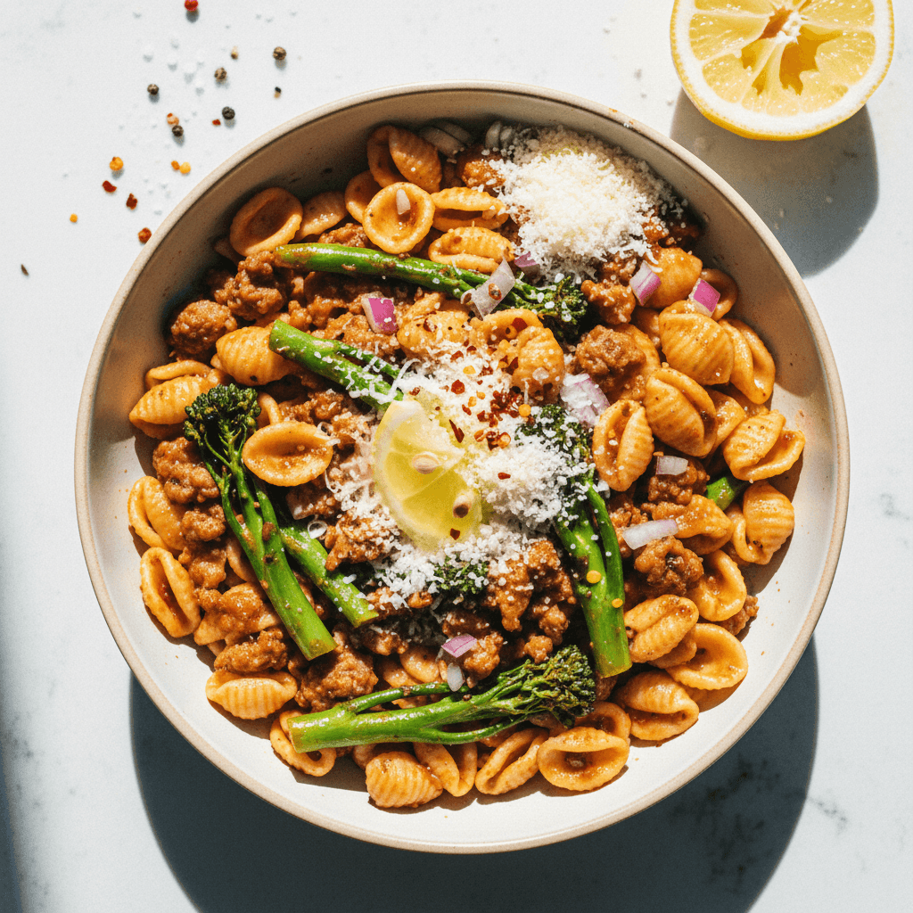 Italian Sausage Orecchiette