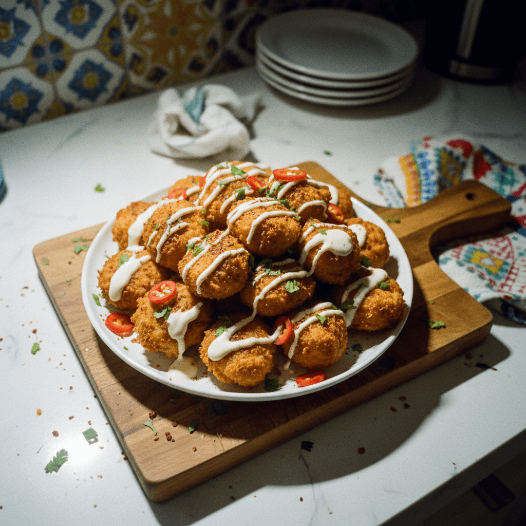 Spicy Chicken Bacon Ranch Bites