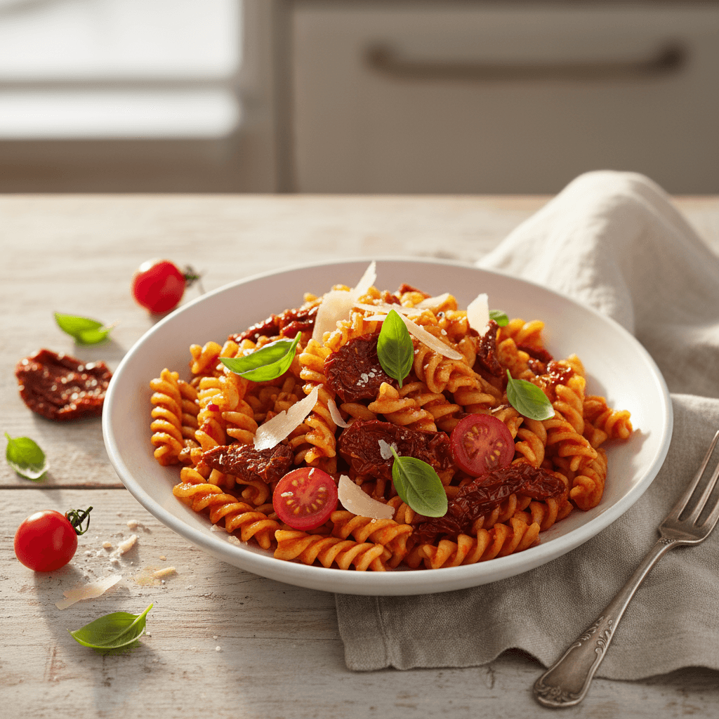 Sun-Dried Tomato Pesto Pasta
