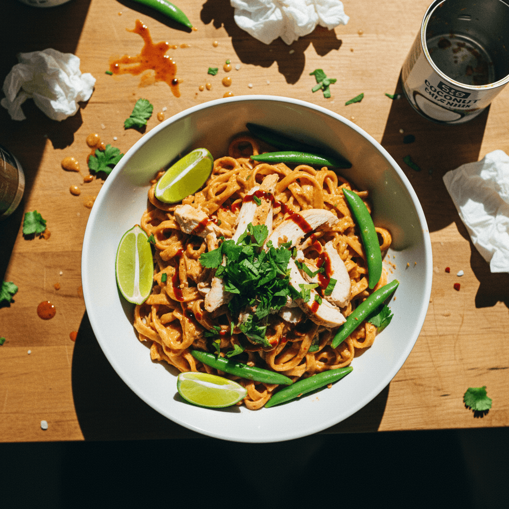 Spicy Peanut Butter Ramen