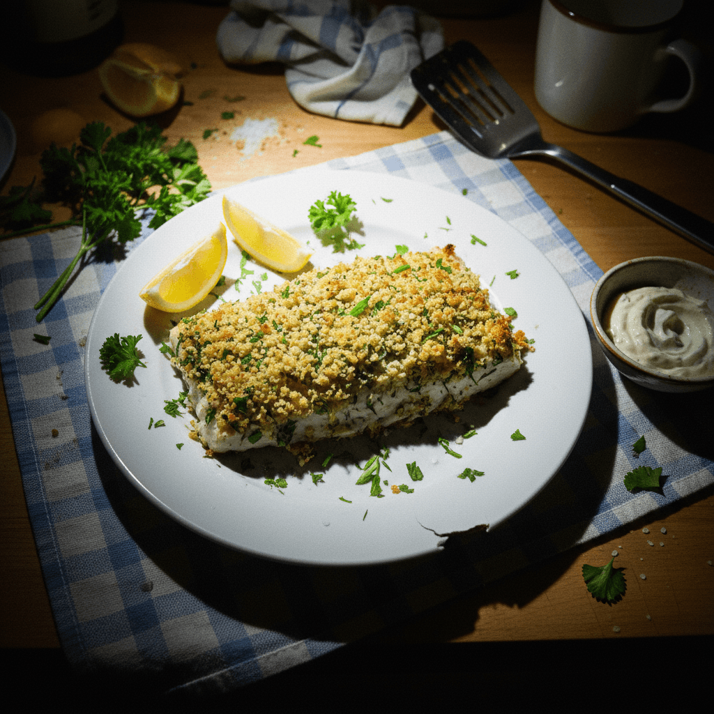 Herb-Crusted Fish