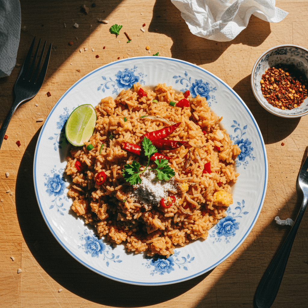 Nasi Goreng Chilli Flakes