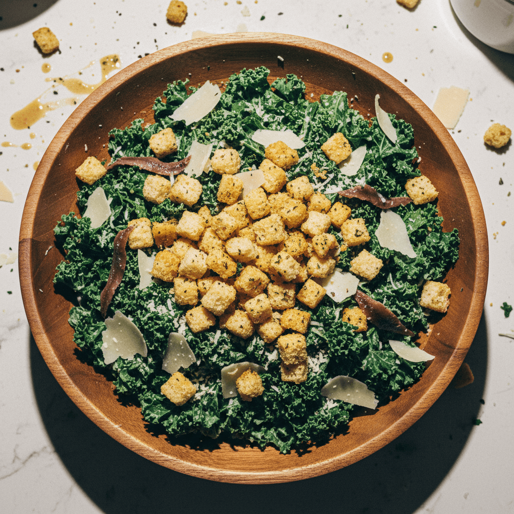 Kale Caesar Salad