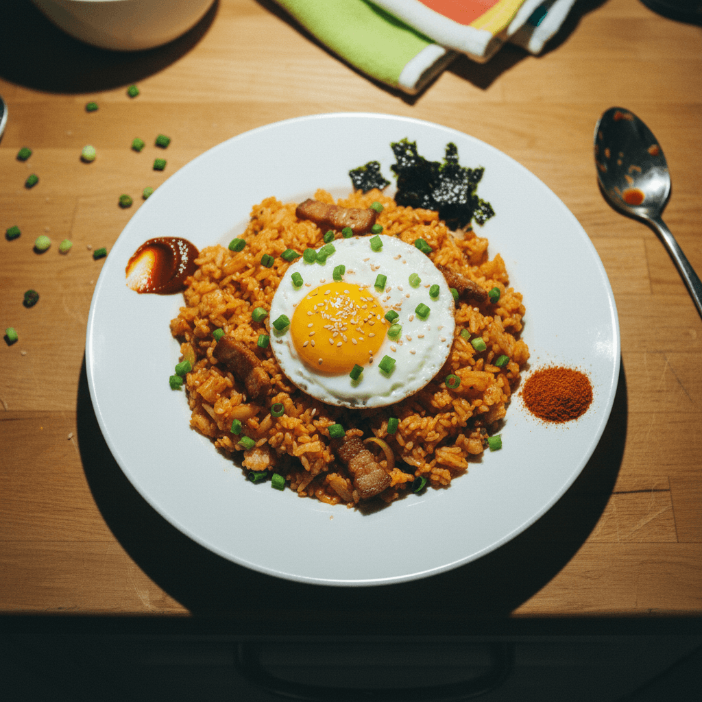Kimchi Bokkeumbap (Kimchi Fried Rice)