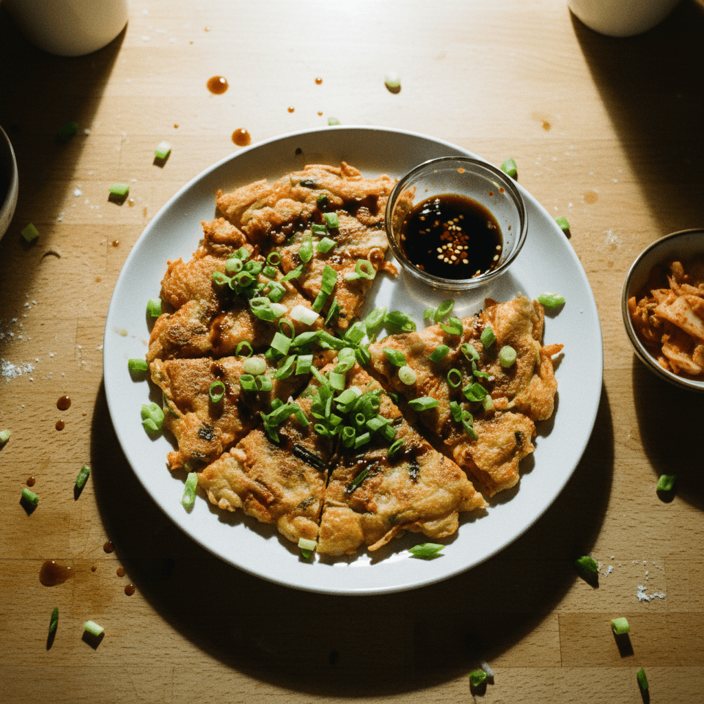 Kimchi Pancake (Kimchijeon)