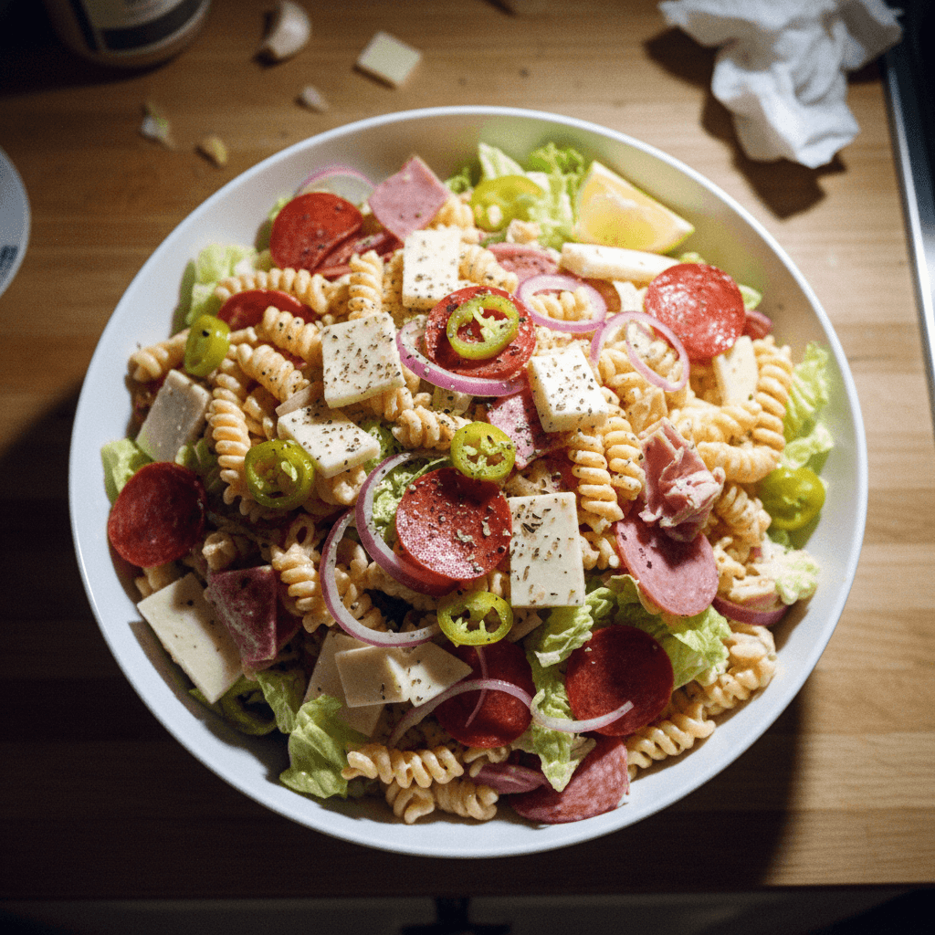 Italian Grinder Pasta Salad