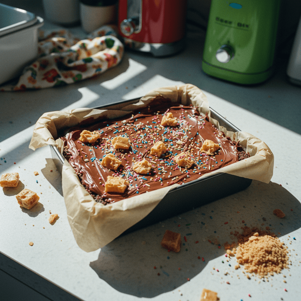Hokey Pokey Weet-Bix Slice