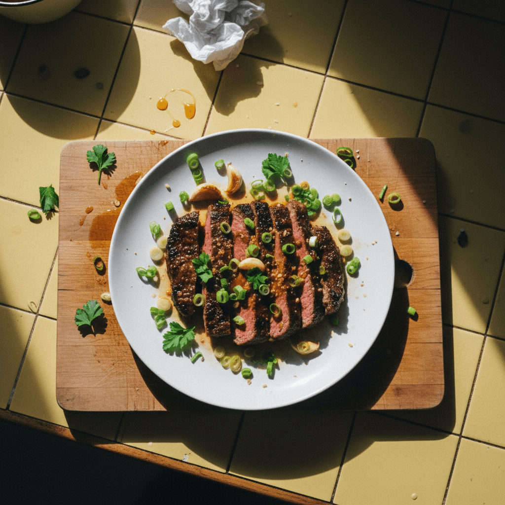 Honey Garlic Steak