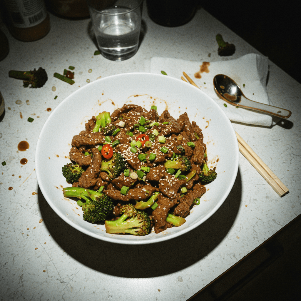 Lean Beef & Broccoli Stir-Fry
