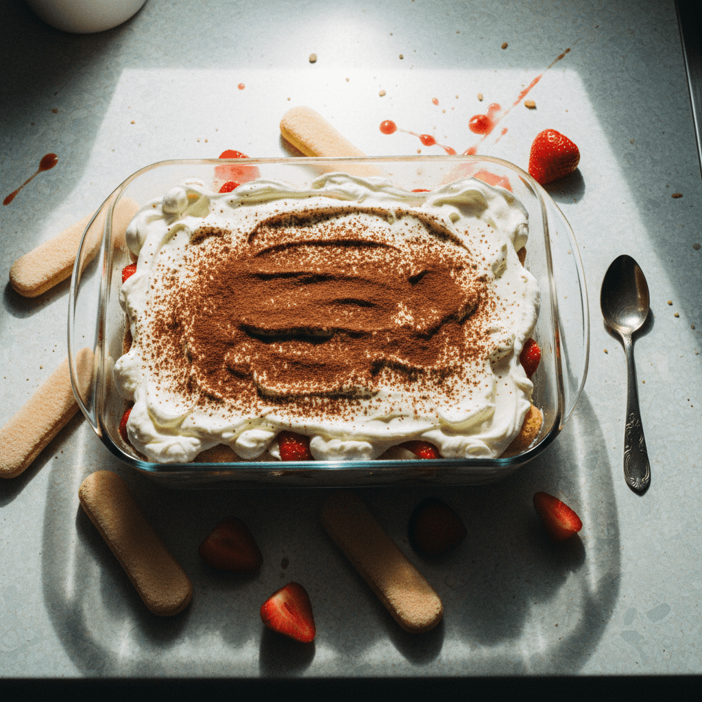 Erdbeer-Tiramisu