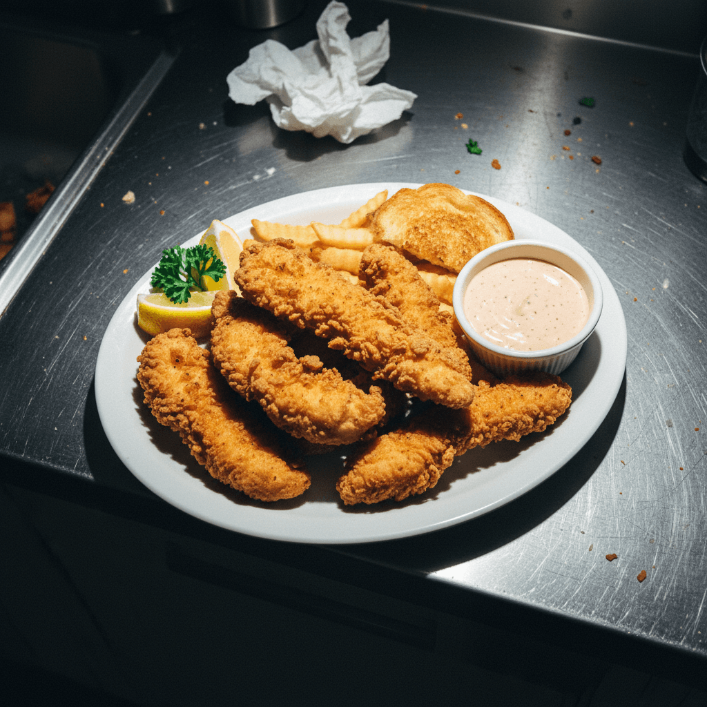 Raising Cane's Chicken Fingers with Raising Cane's Sauce