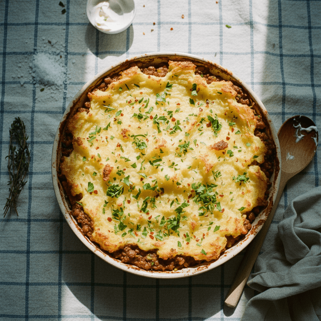 Hearty Lentil Shepherd's Pie