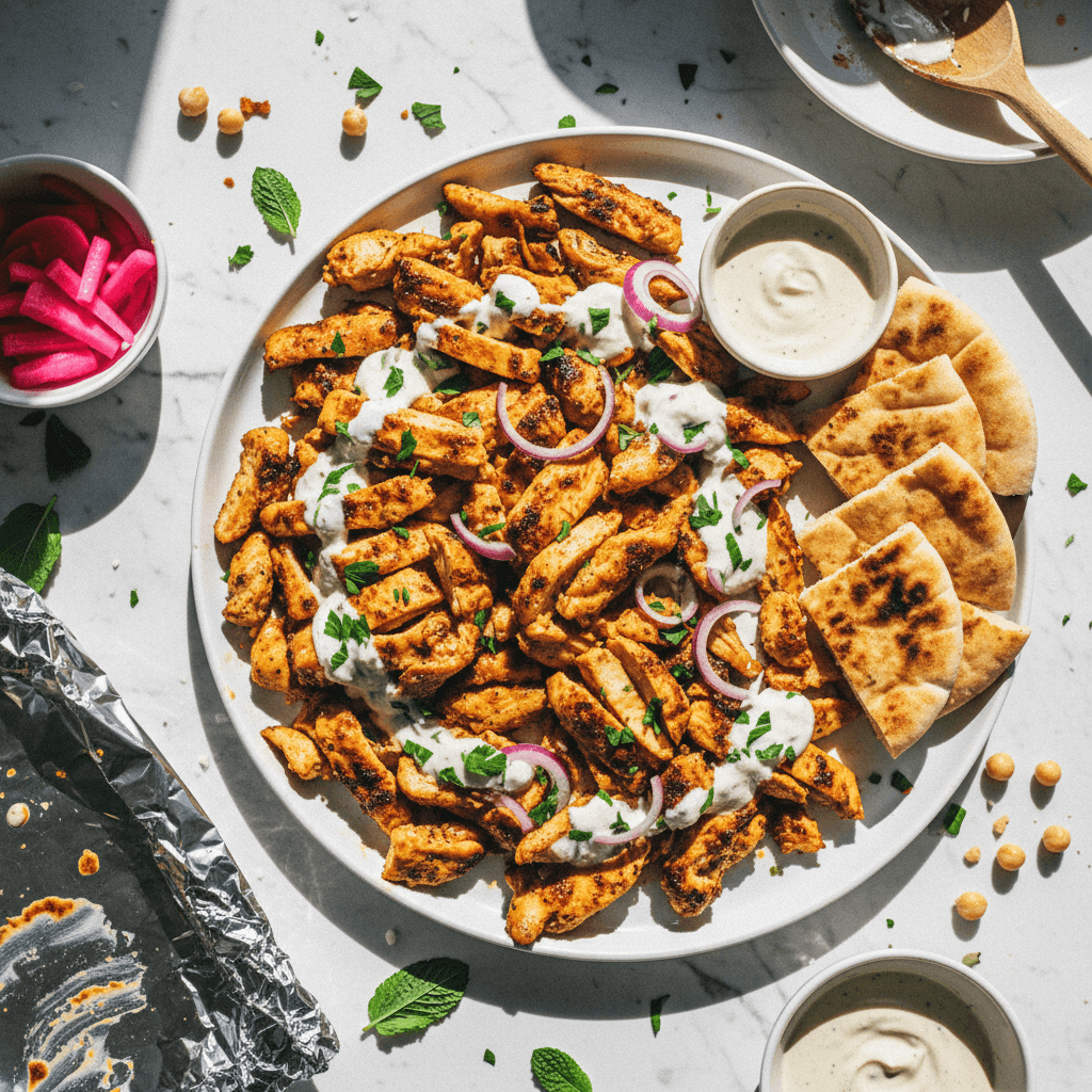 Easy Chicken Shawarma