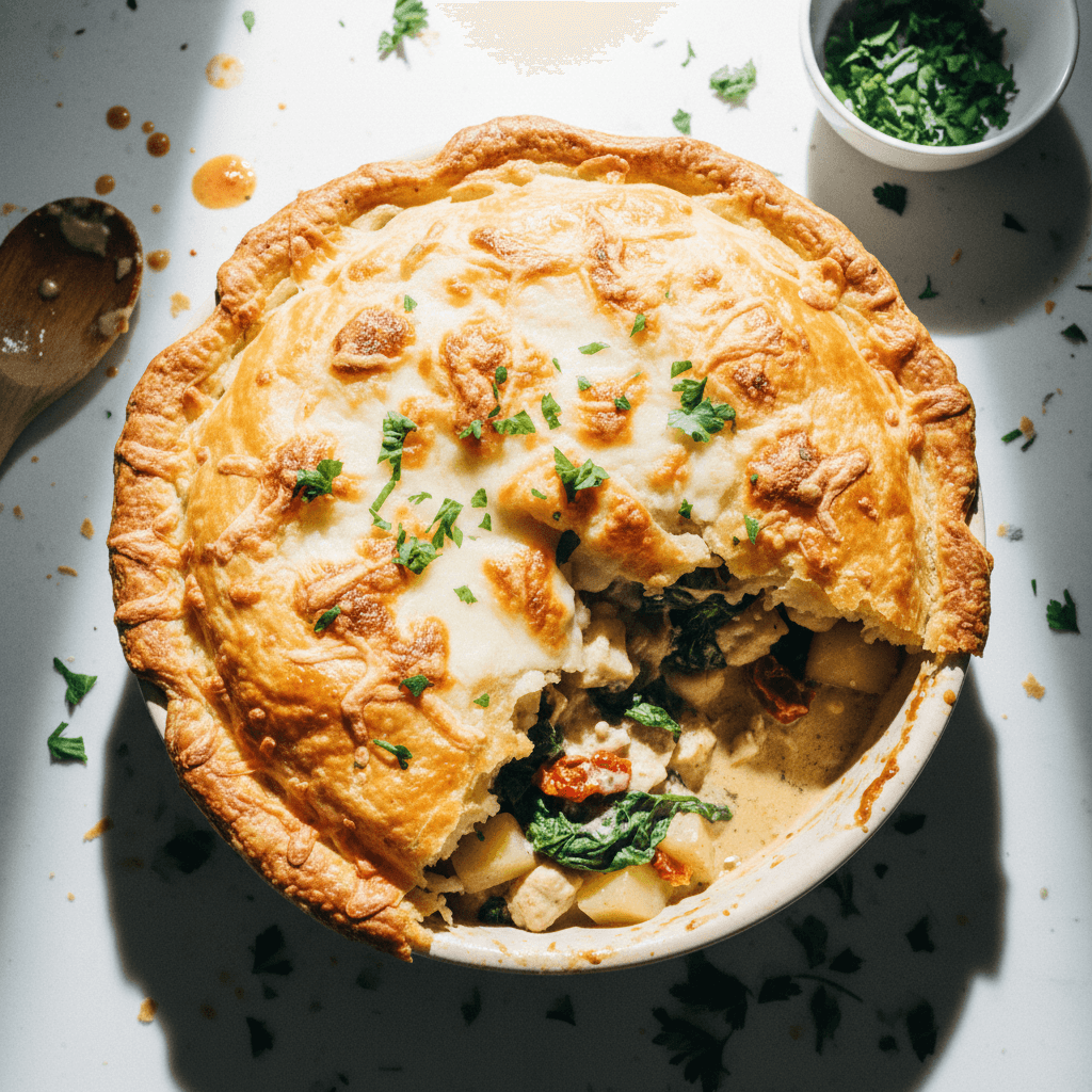 Marry Me Chicken Pot Pie