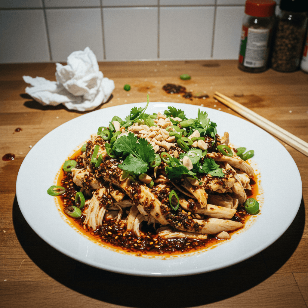 Mouth-watering Chicken (Kou Shui Ji / 口水雞)