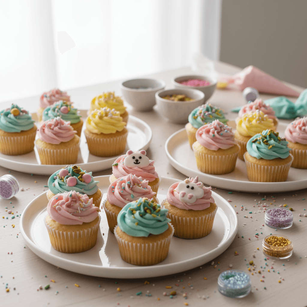 Mini Cupcake Decorating Party