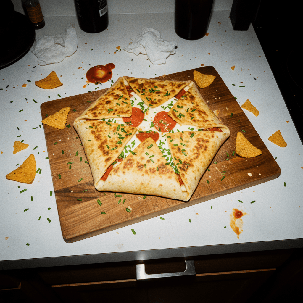 Pepperoni Pizza Crunchwrap