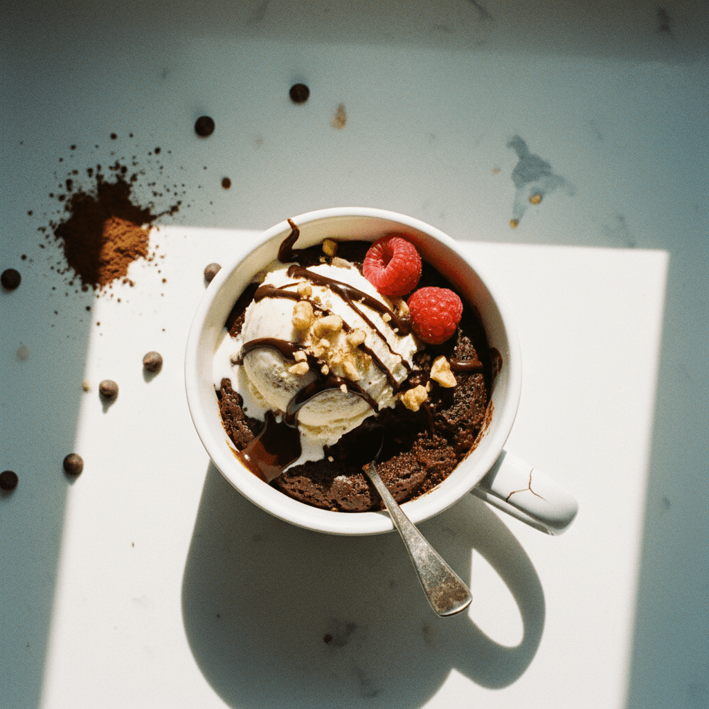 BROWNIE en TAZA