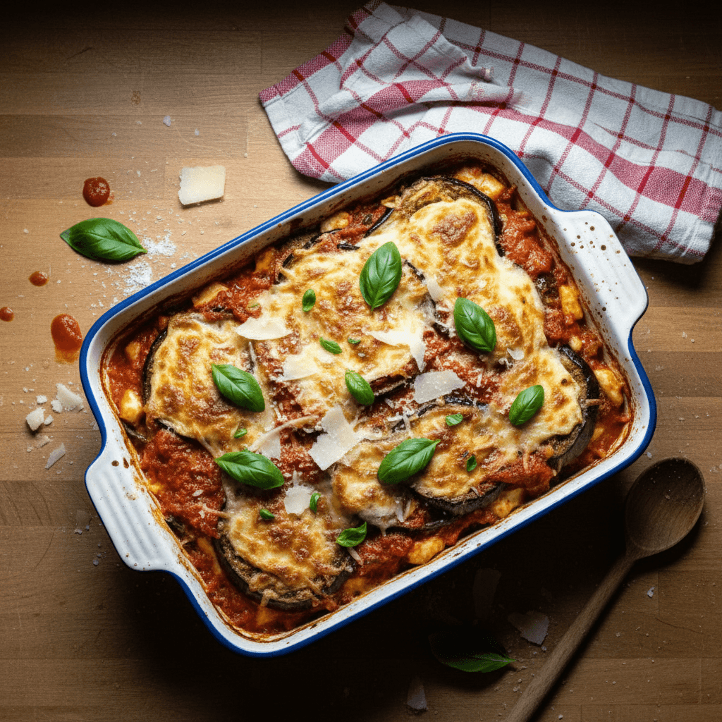 Parmigiana di Melanzane (Eggplant Parmigiana)