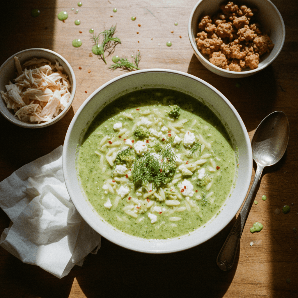 Broccoli Feta Soup