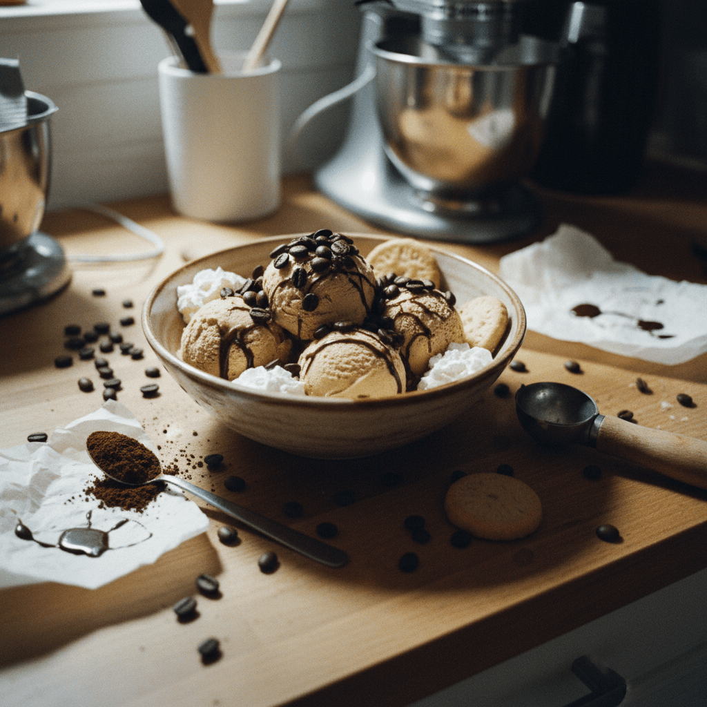 Amish Quick Coffee Ice Cream