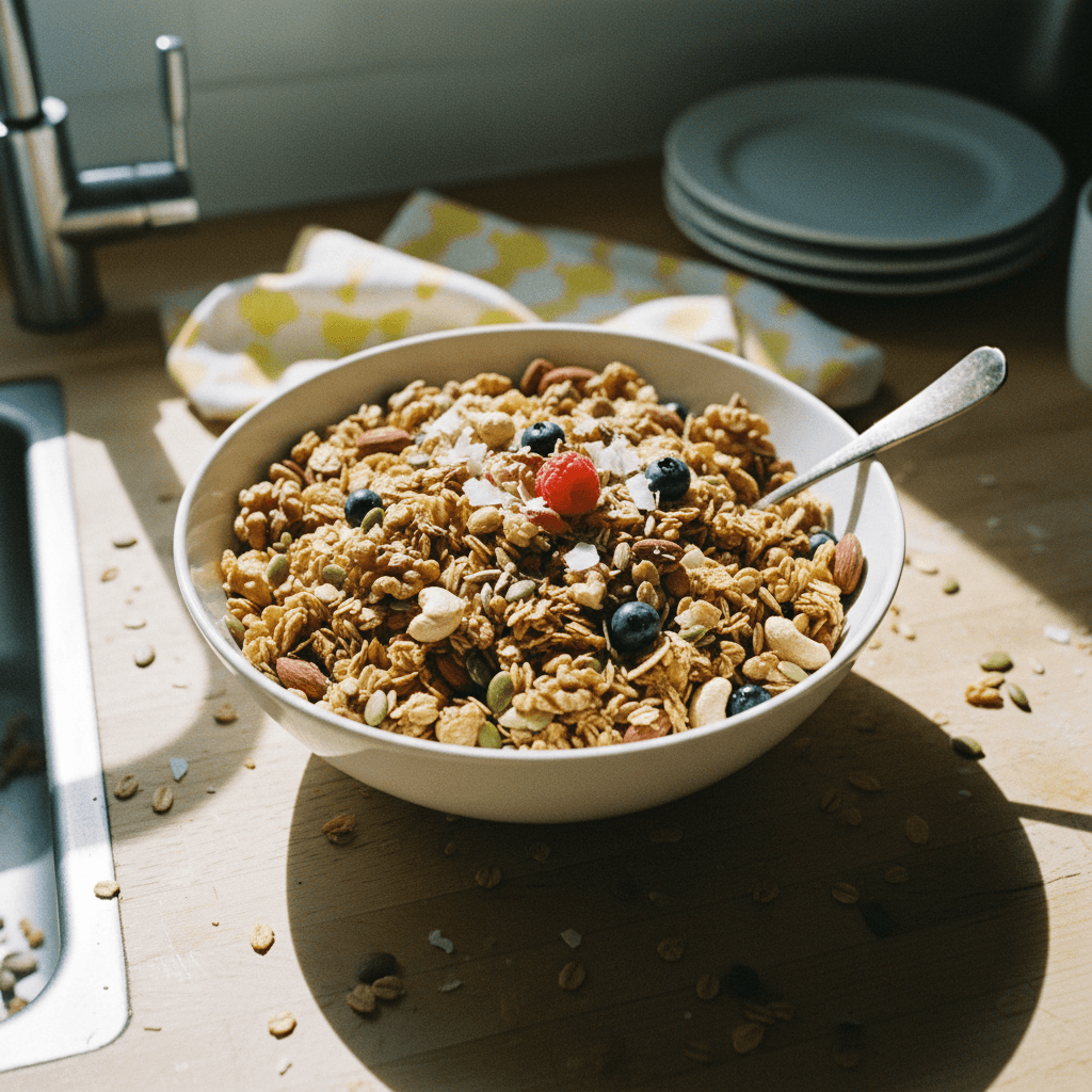 Crispy Soaked Granola