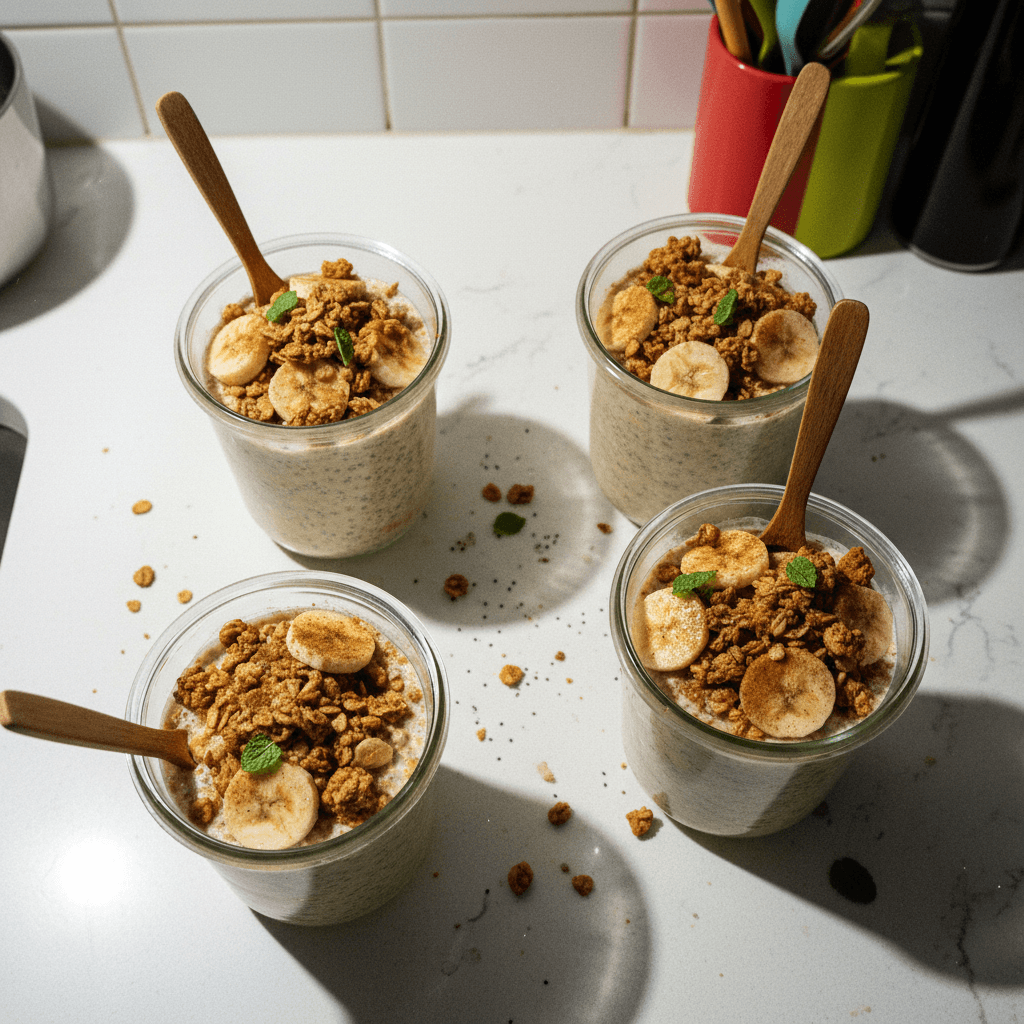 Banana Chia Seed Pudding