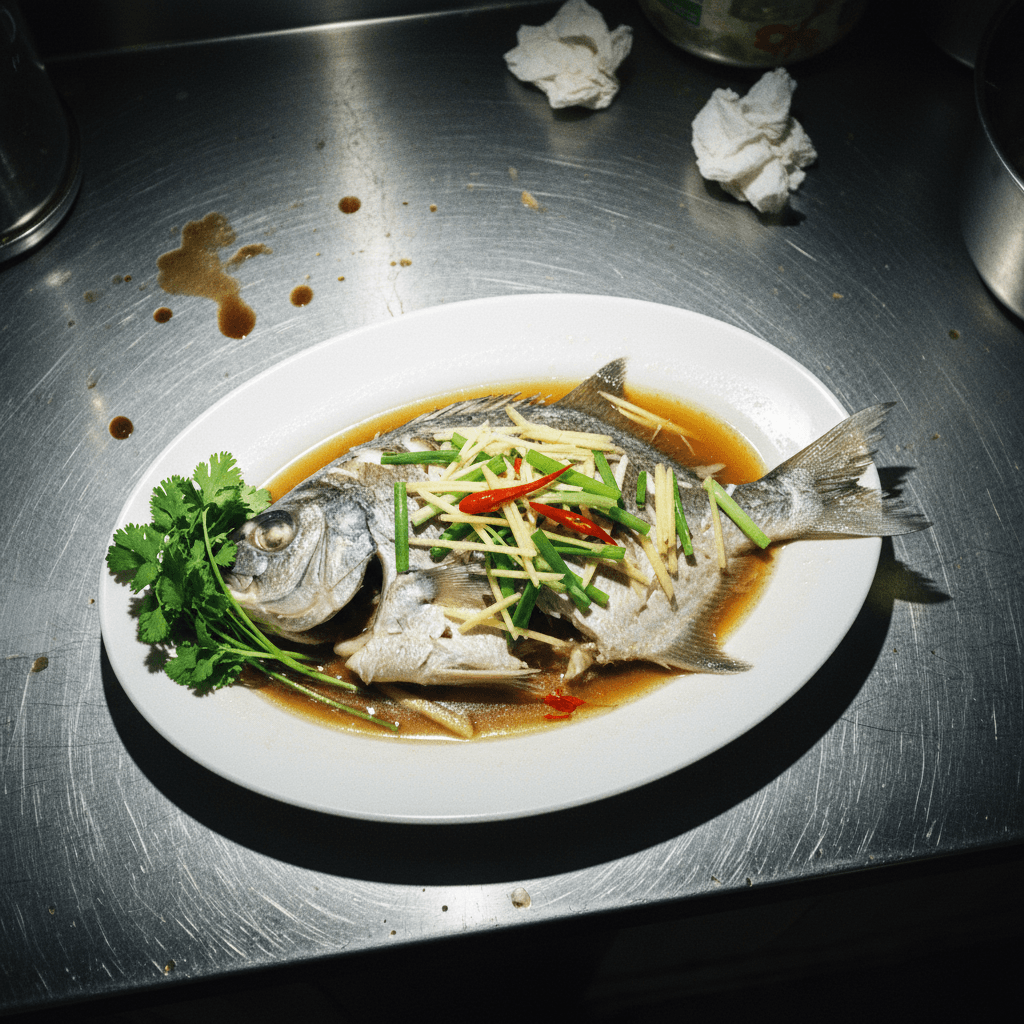 Classic Cantonese Steamed Fish