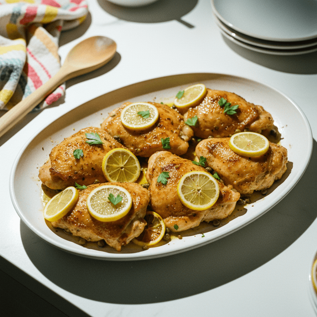 Brown Butter Lemon Chicken