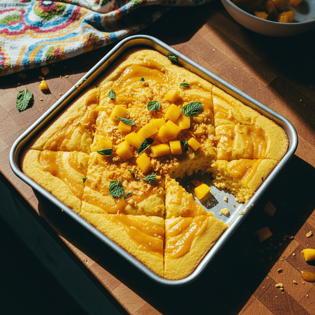 Mango Butter Mochi