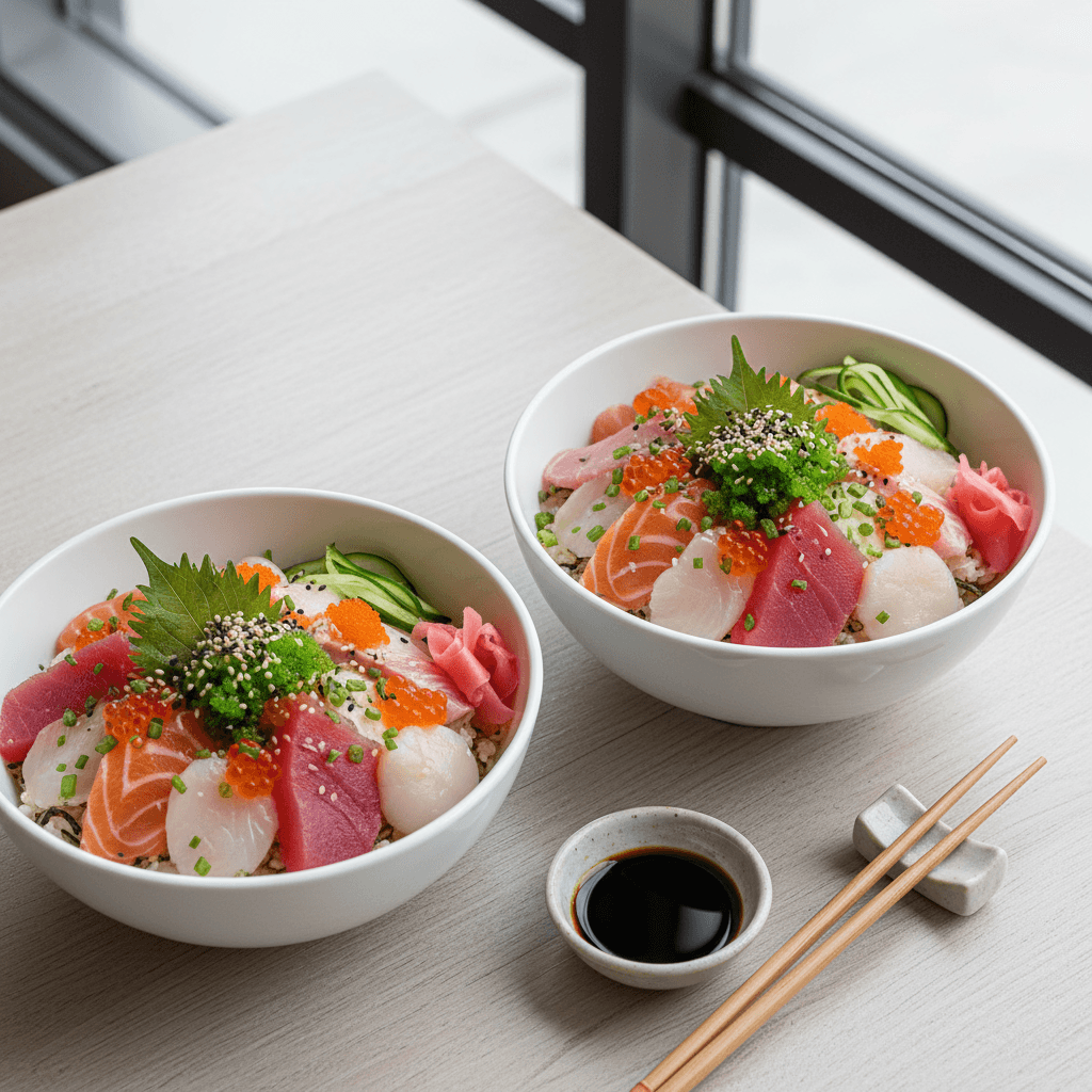 Chirashi Sushi Bowls