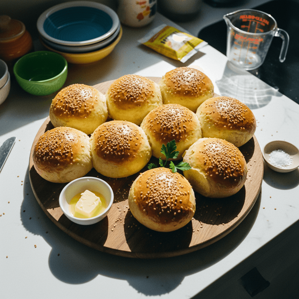 Easy Burger Buns