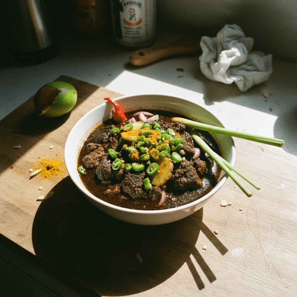 Tiyula Itum (Filipino Black Stew)